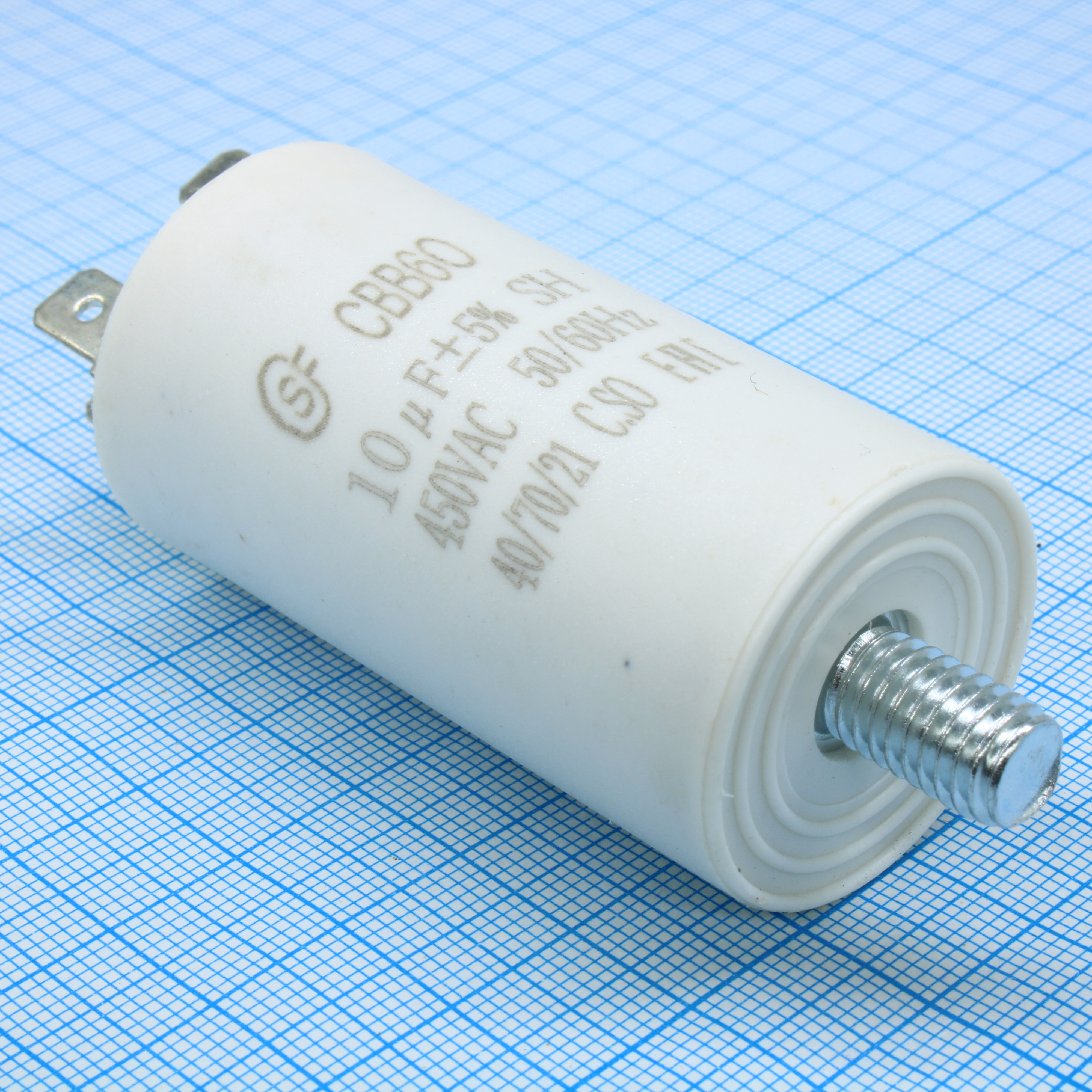 CBB60  10UF  450V SCREW - SAIFU