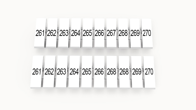Марк.  полоска ZB3.5-10P-19-36Z(H) - Degson