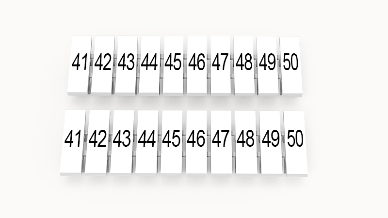Марк.  полоска ZB3.5-10P-19-05Z(H) - Degson