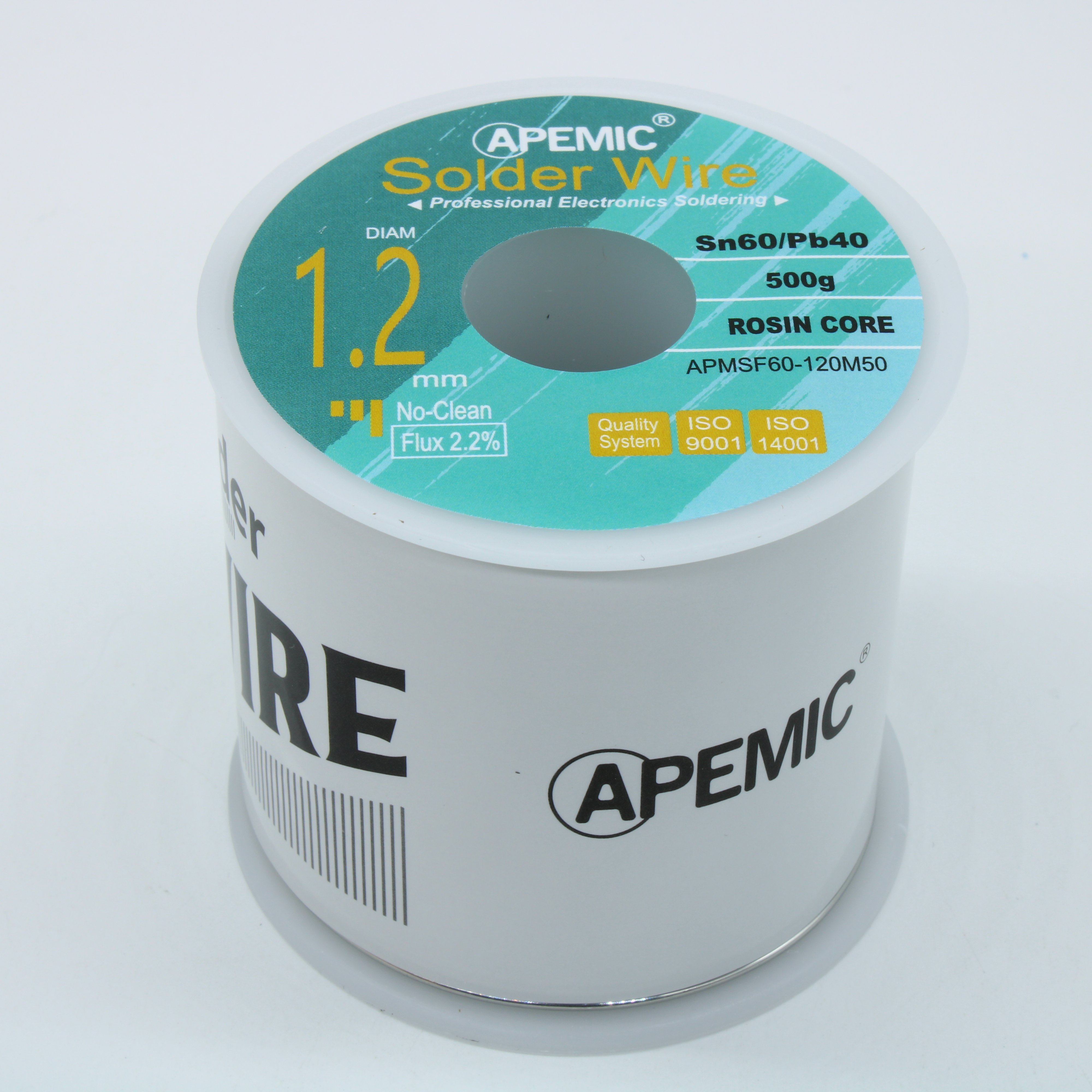 Припой Sn60Pb40 ROL0 1.2мм 500гр - APEMIC