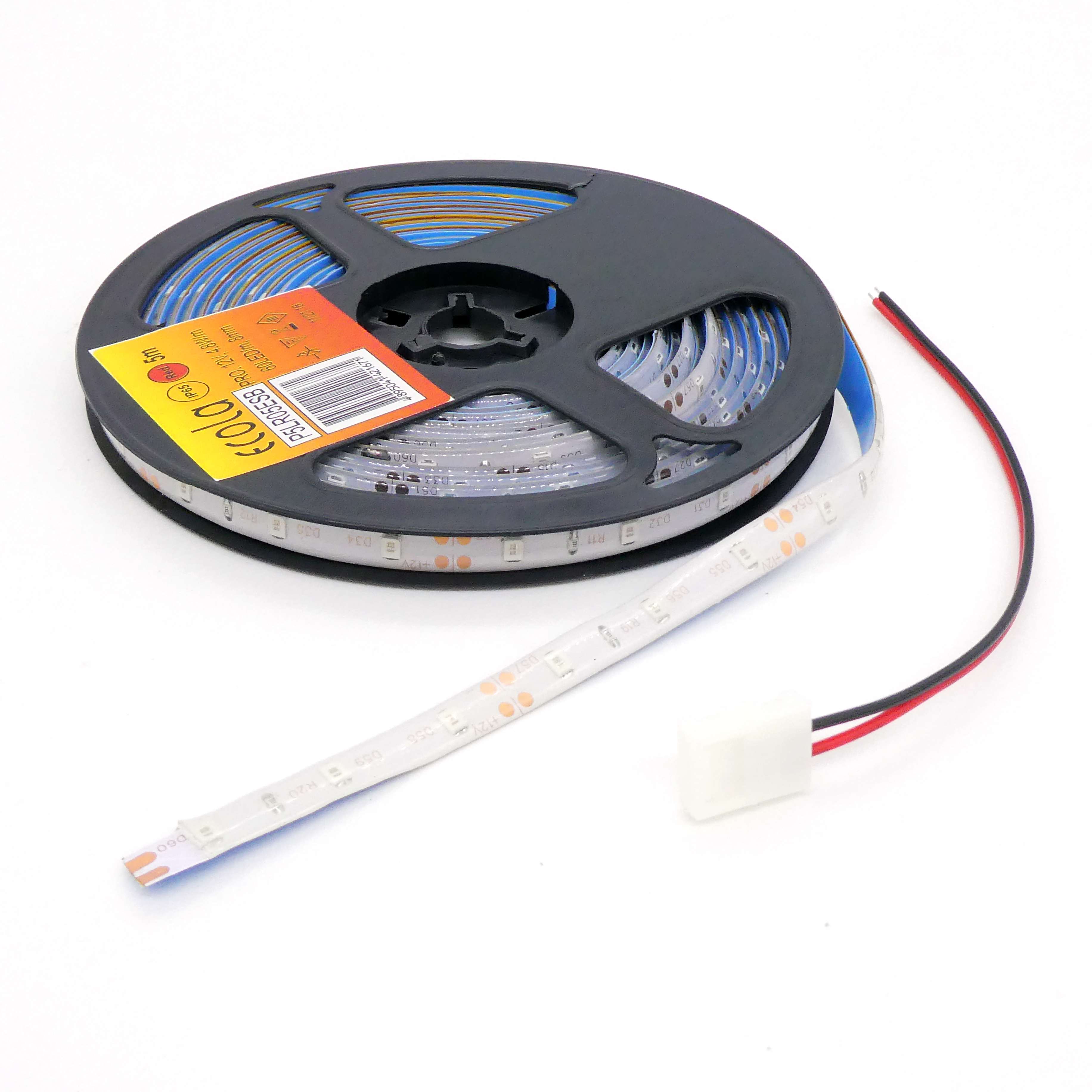 LED-лента 3528 R/ 60 чипов/5м/12V/IP65 - Ecola
