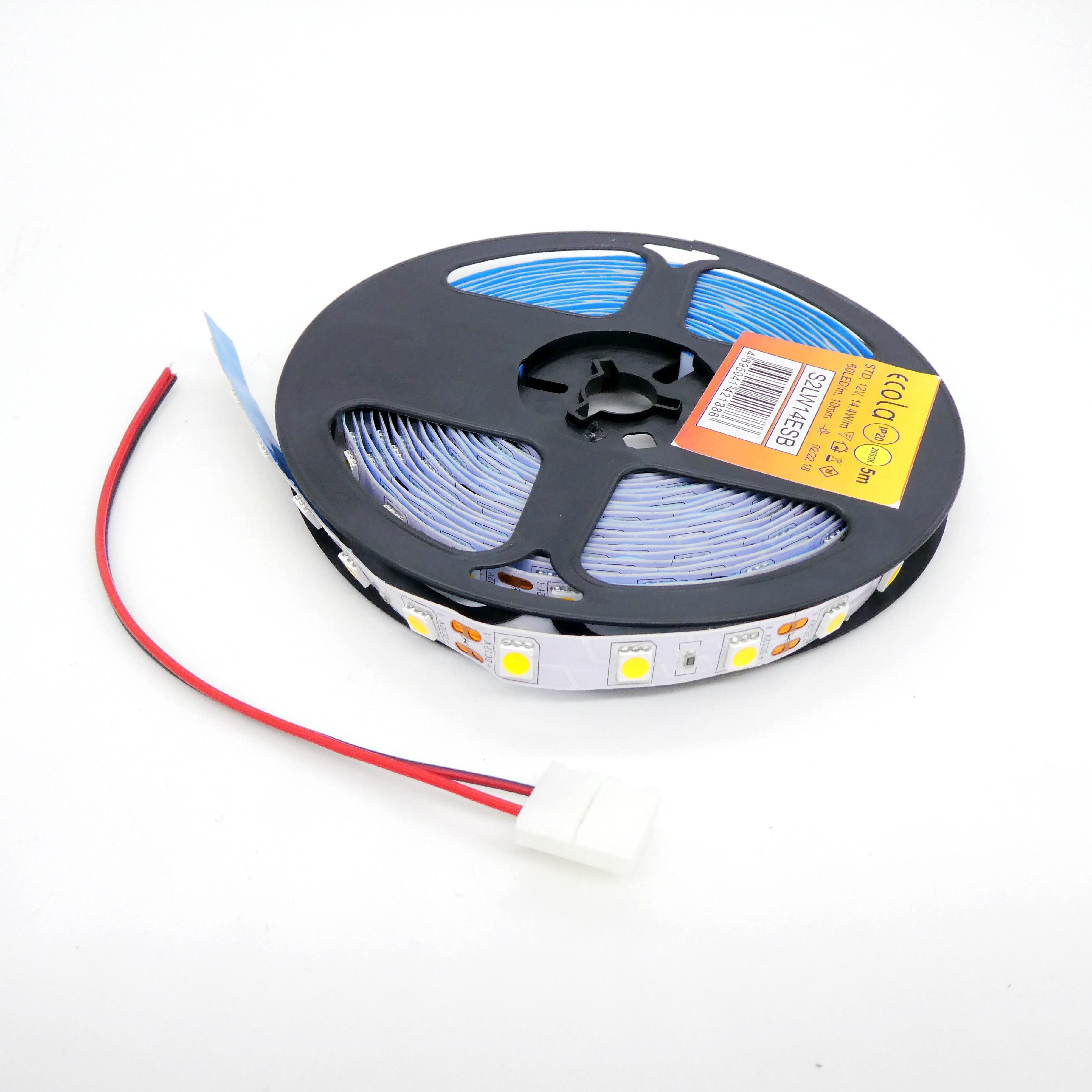 LED-лента 5050 WW/ 60 чипов /5м /12V - Ecola