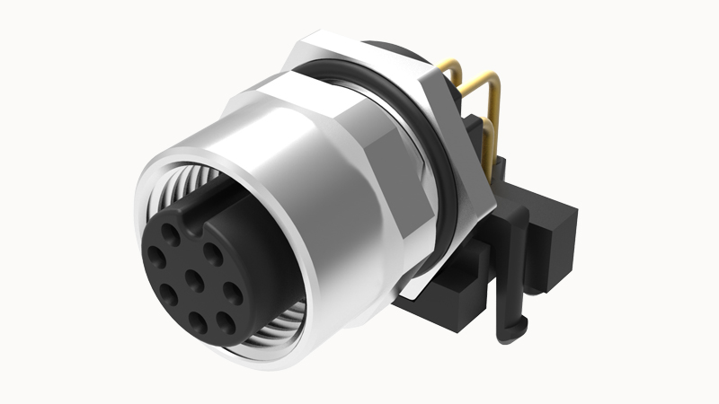 Розеточный разъем SR-M12A-04P-FF-SF7003 - Degson