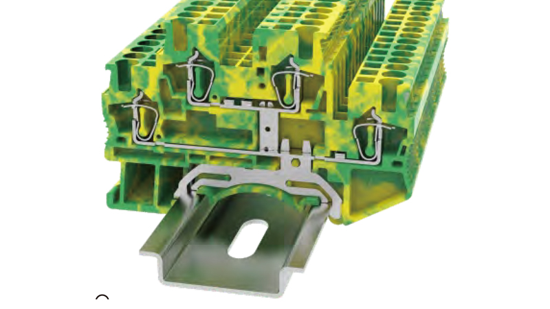 Купить Клемма этажная с заземлением STB2.5-2L-PE-01P-1C Degson оптом в Москве