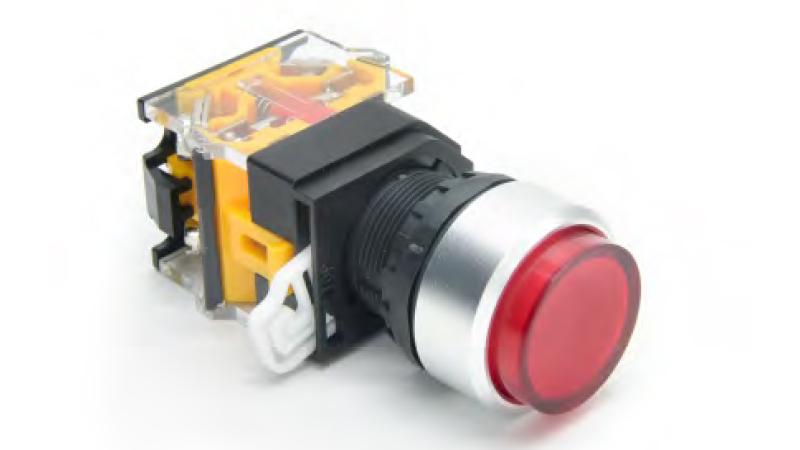 Кнопка  DT22M-FLH11/RD - Degson