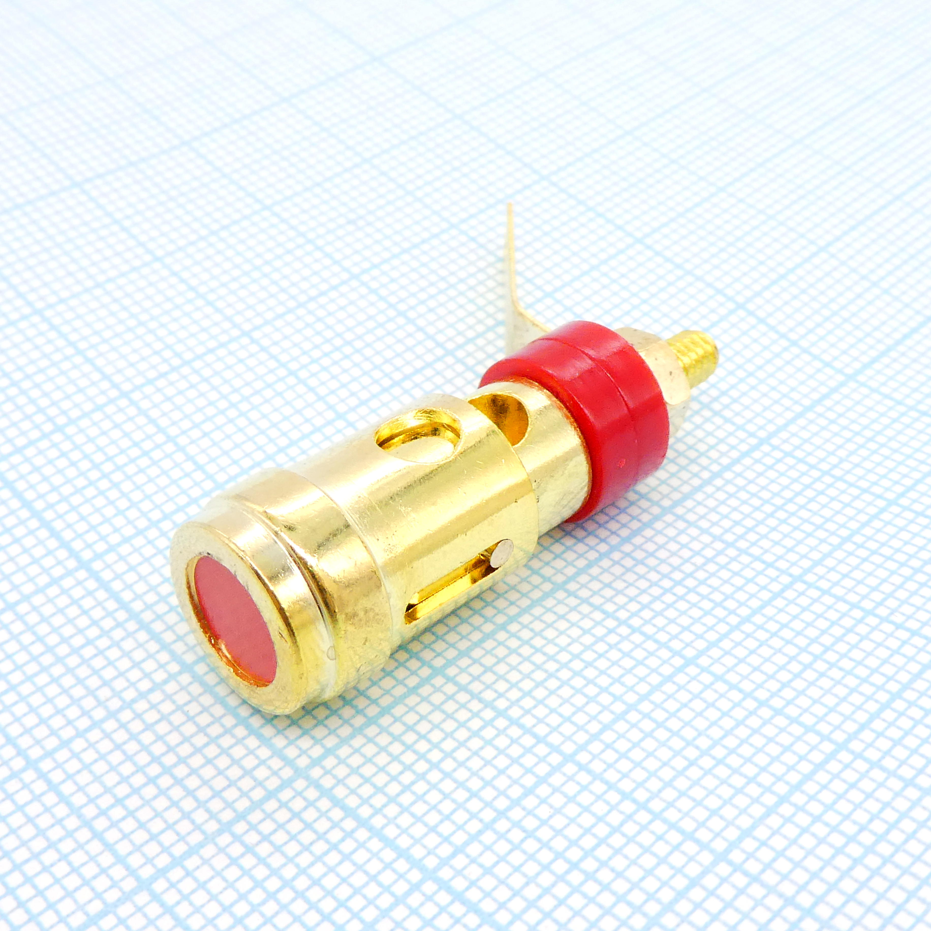 Клемма D 12 M4 gold - .