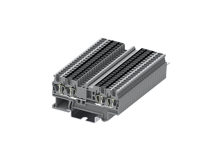 Проходная клемма TC1.5-2X2-GY - SUPU
