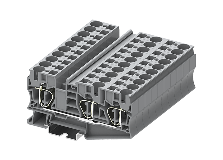 Проходная клемма TC10-3-GY - SUPU