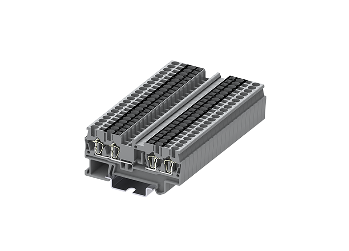 Проходная клемма TC2.5-2X2-GY - SUPU