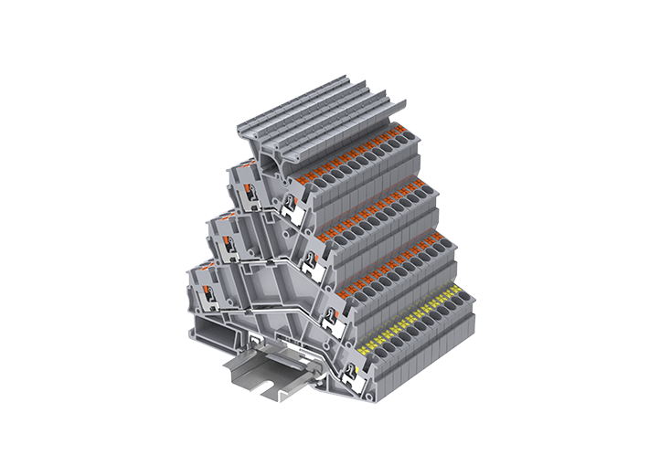 Этажная клемма TPFS2.5-2T-GY - SUPU