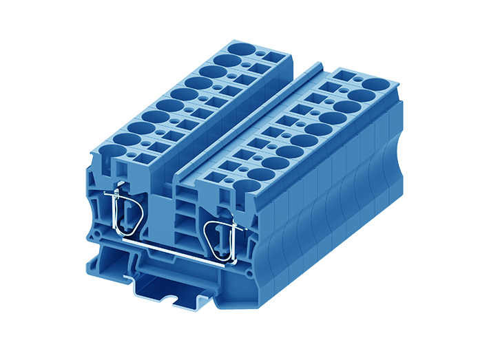 Проходная клемма TC10-2-BU - SUPU