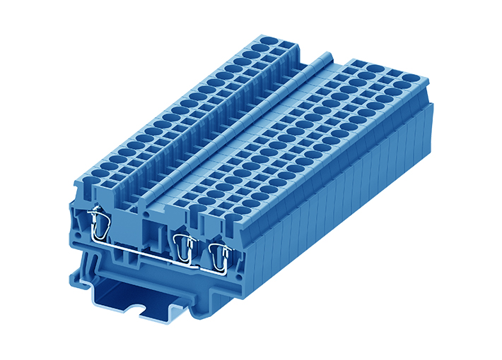 Проходная клемма TC2.5-3-BU - SUPU