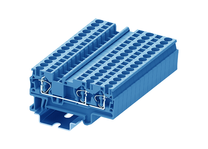 Проходная клемма TC4-3-BU - SUPU