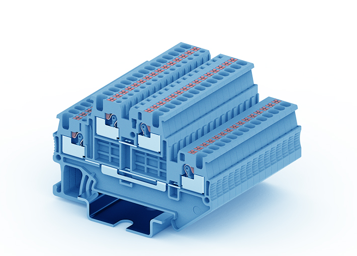 Этажная клемма TPD1.5-2-BU - SUPU