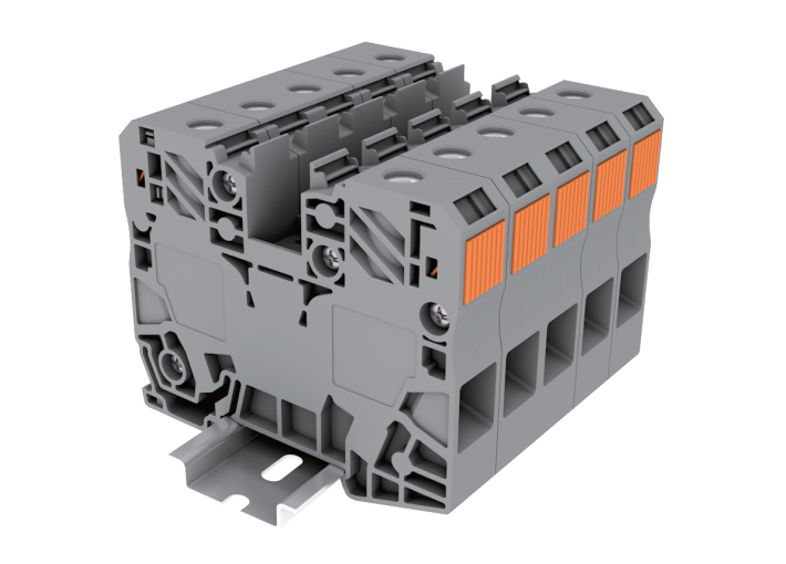 Проходная клемма TAPO35-2-GY - SUPU