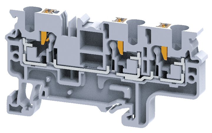 Проходная клемма CP4/3 - ConnectWell