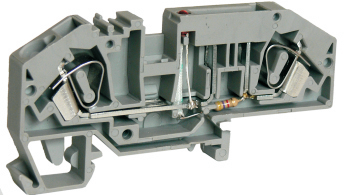 Предохранительная клемма UJ5-6CW/RDX12-I - Upun