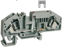 Предохранительная клемма UJ5-6CW/RDX12-IE - Upun