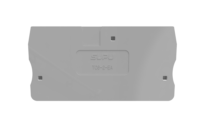 Торцевая крышка TC6-2-GY-EA - SUPU