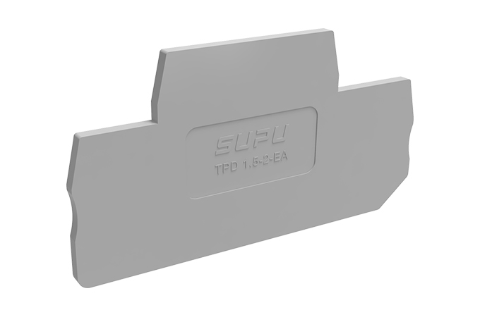 Торцевая крышка TPD1.5-2-GY-EA - SUPU