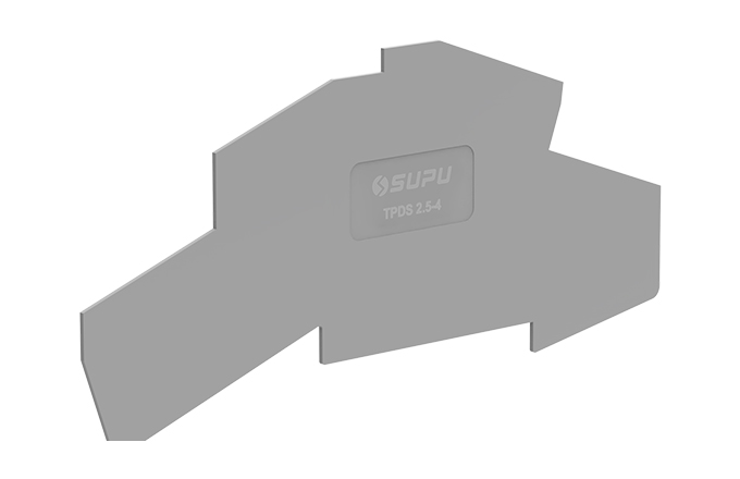 Торцевая крышка TPDS2.5-4-GY-EC - SUPU