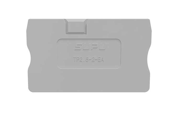 Торцевая крышка TP2.5-2-1-GY-EA - SUPU