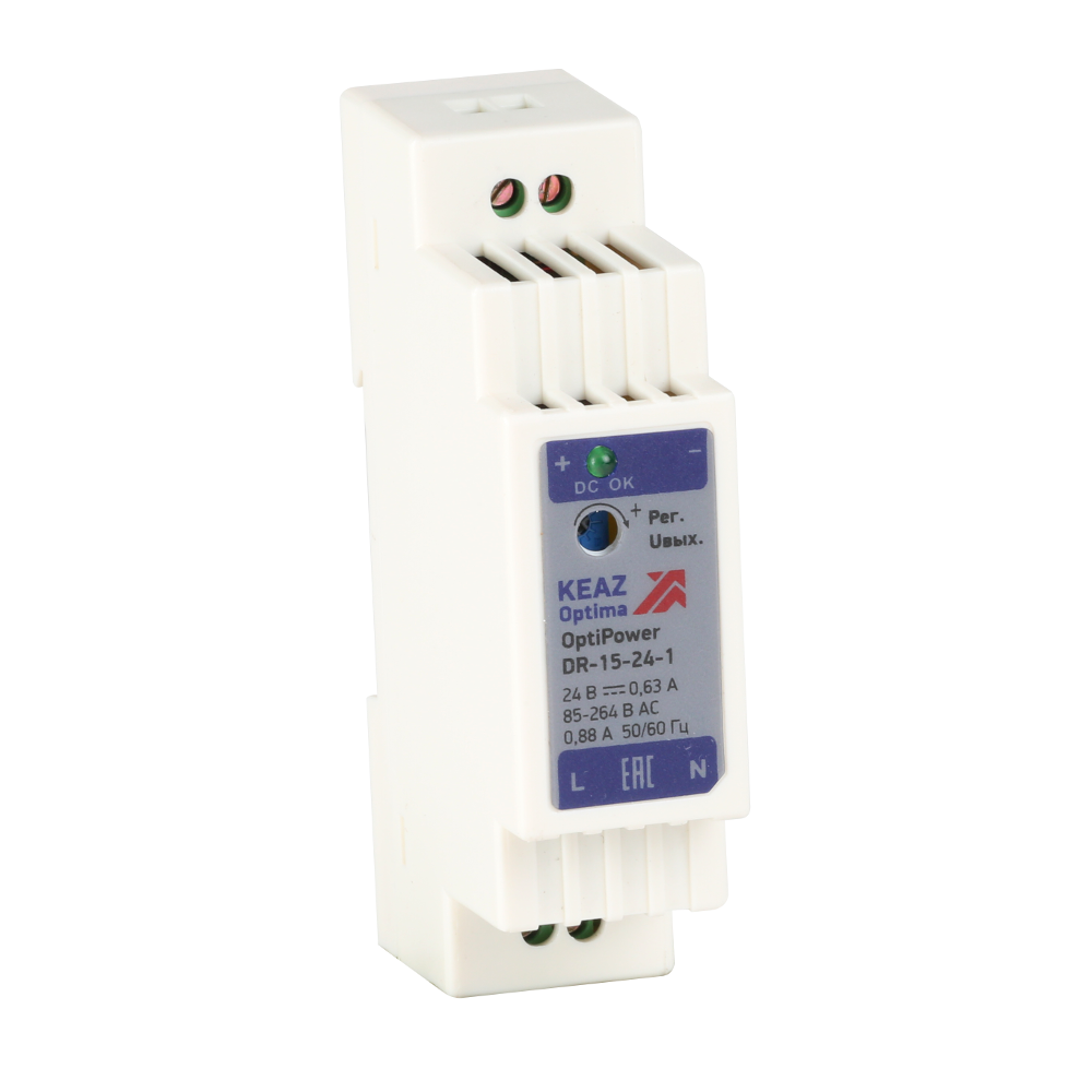 Блок питания OptiPower DR-15-24-1 284543 - КЭАЗ