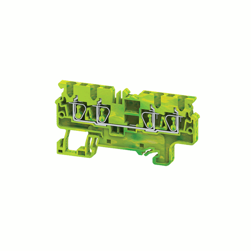 Клемма заземляющая пружинная OptiClip CXG-2,5-QUATTRO-PE-I-(0,2-2,5)-PEN (100шт) 331830 - КЭАЗ