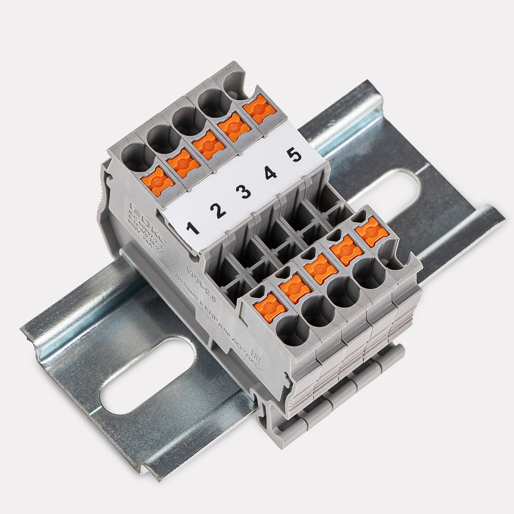Маркировка клемм SMK-PCB-4 мм кв. - Элегир Маркинг