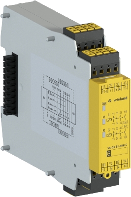 Цифровой I/O-модуль SA-OR-S1-4RK-C DC 24V - Wieland Electric