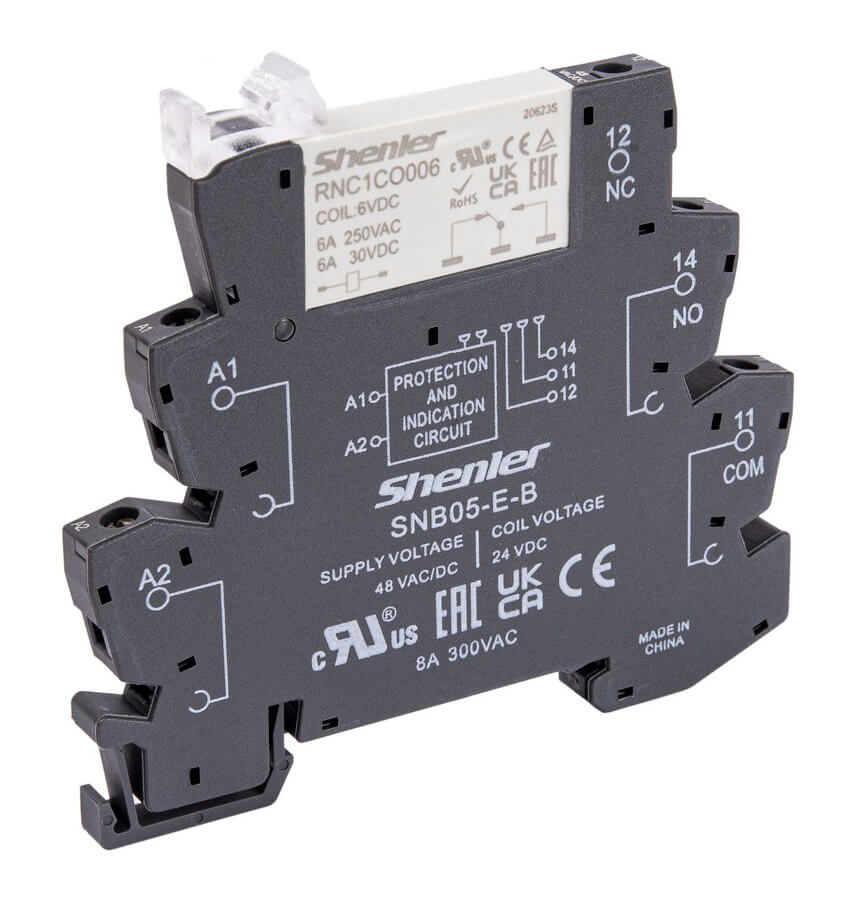 Реле с колодкой RNC1CO024+SNB05-E-B - SHENLER