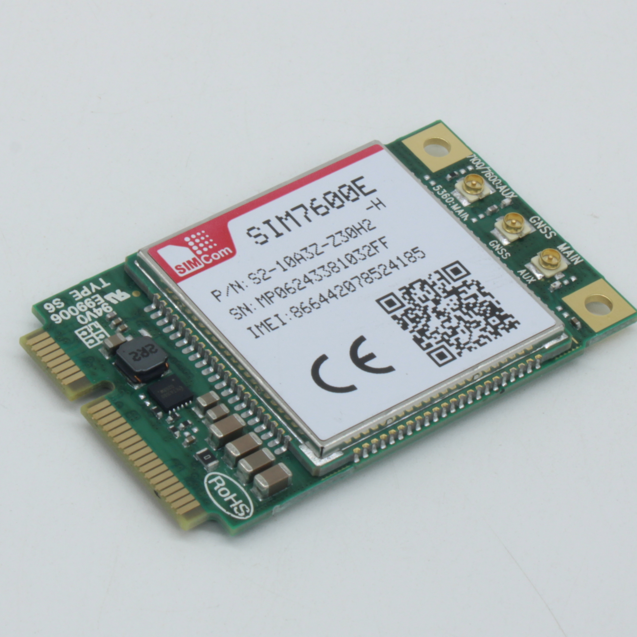 SIM7600E-H-PCIE (S2-10AFD-Z30H2) - SIMCom
