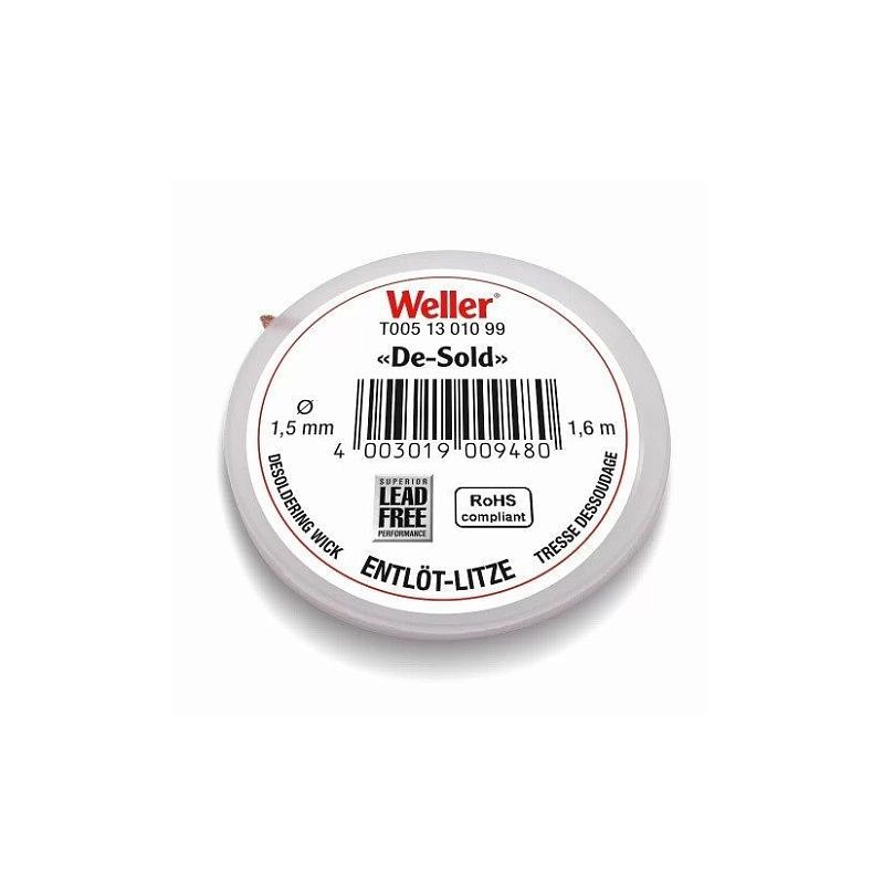 DESOLDERING WICK 1,5MM 1,6M - Weller