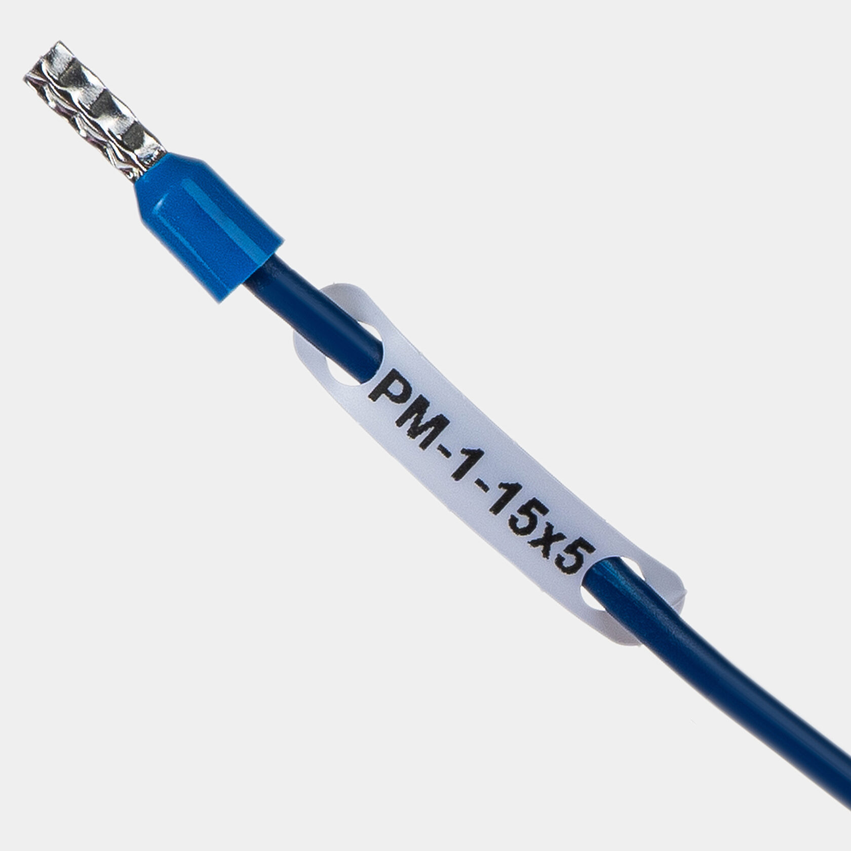 Маркер продеваемый PM-1-15x5 W - Элегир Маркинг