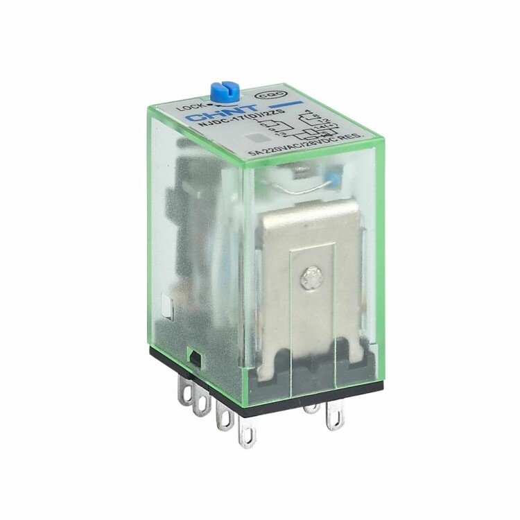Реле промежуточное с кнопкой тестирования NJDC-17/4ZS 4 конт. 3А AC 220В 651158 - CHINT