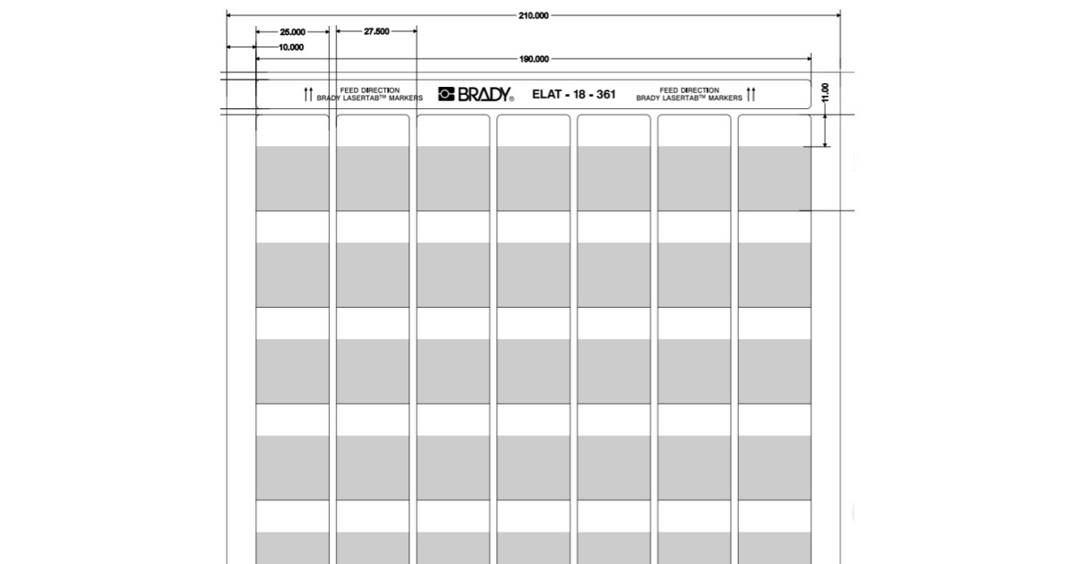Купить brd29856 BRADY оптом в Москве