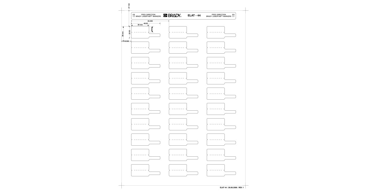 Купить brd217061 BRADY оптом в Москве