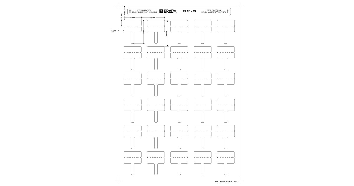 Купить brd217062 BRADY оптом в Москве
