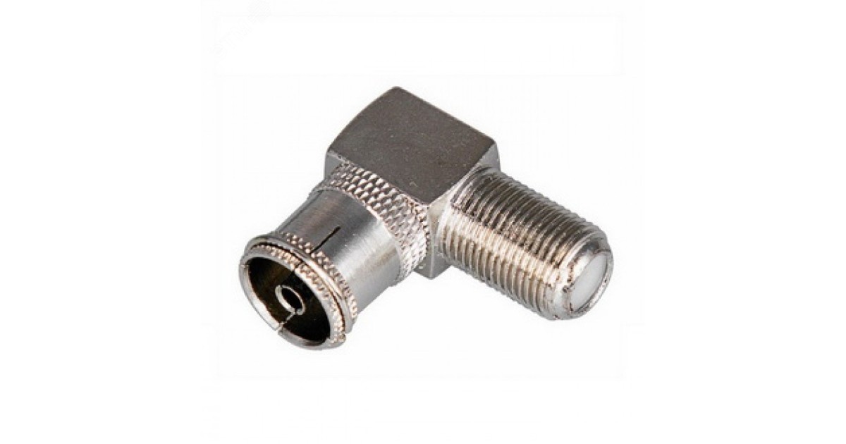 Купить Переходник гнездо F-гнездо TV угловой 05-4312 Rexant оптом в Москве