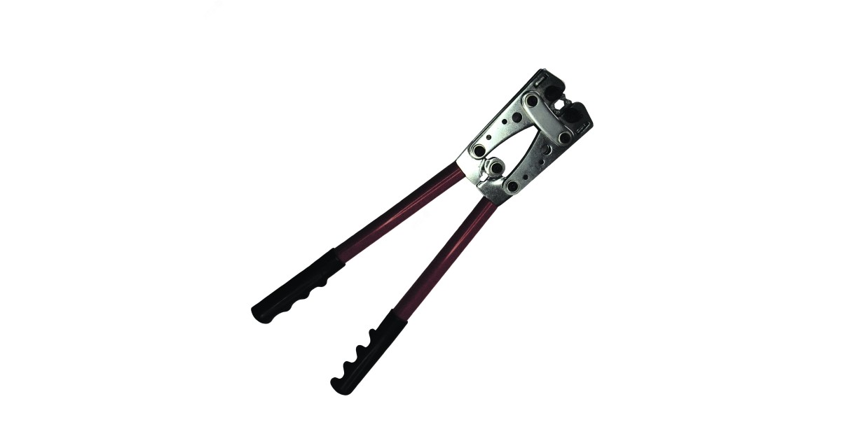 Купить Кримпер HT-2515 для обжима силовых наконечников и гильз 6, 10, 16, 25, 35, 50 мм 12-3055 Rexant оптом в Москве