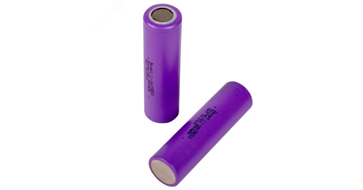 Купить Аккумулятор 18650 3.7В  2800мАч Rexant оптом в Москве