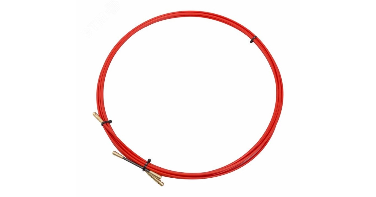 Купить Протяжка кабельная (мини УЗК в бухте) 5м стеклопруток d3.5мм красн. 47-1005 Rexant оптом в Москве