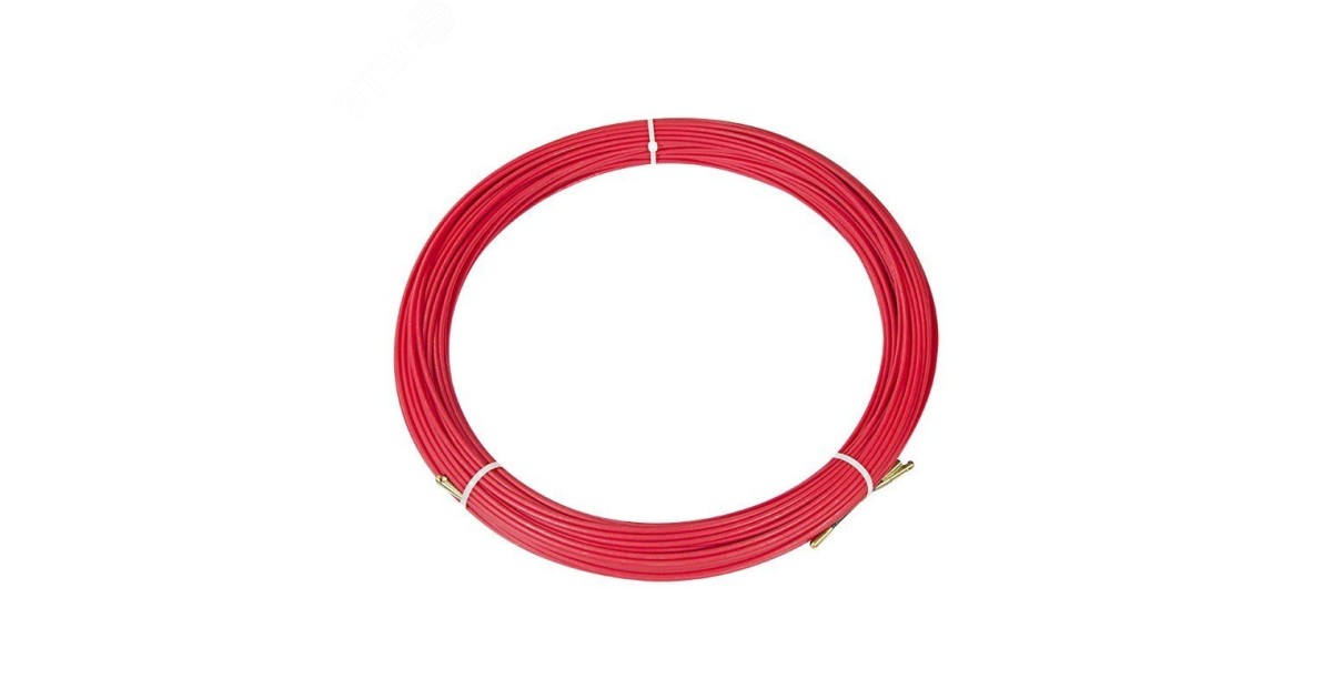 Купить Протяжка кабельная (мини УЗК в бухте), стеклопруток, d=3,5мм, 70м, красная 47-1070 Rexant оптом в Москве