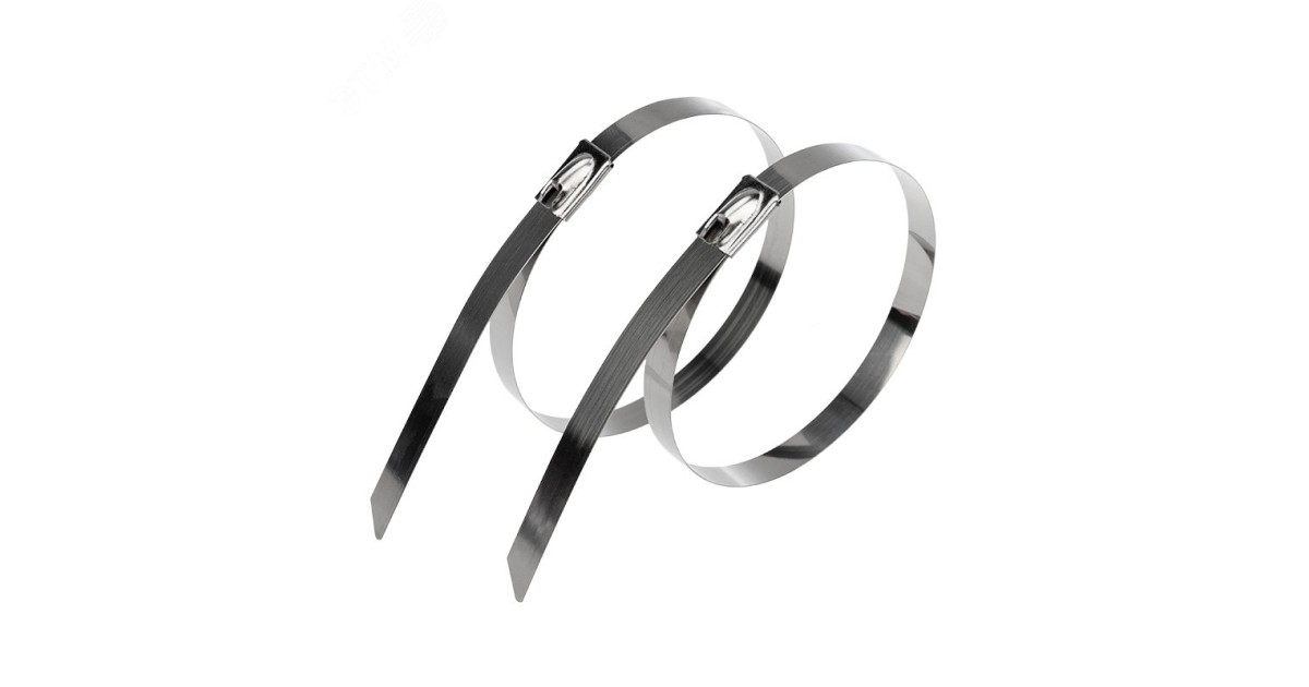 Купить Хомут стальной 4.6х400 (уп.50шт) 07-0408 Rexant оптом в Москве