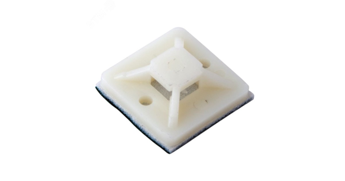 Купить Площадка самоклеящаяся 25х25мм бел. (уп.100шт) 07-2025 Rexant оптом в Москве