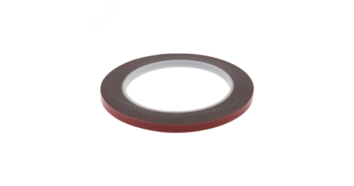 Купить Скотч двухсторонний 6ммх5м красн. на сер. основе 09-6006 Rexant оптом в Москве