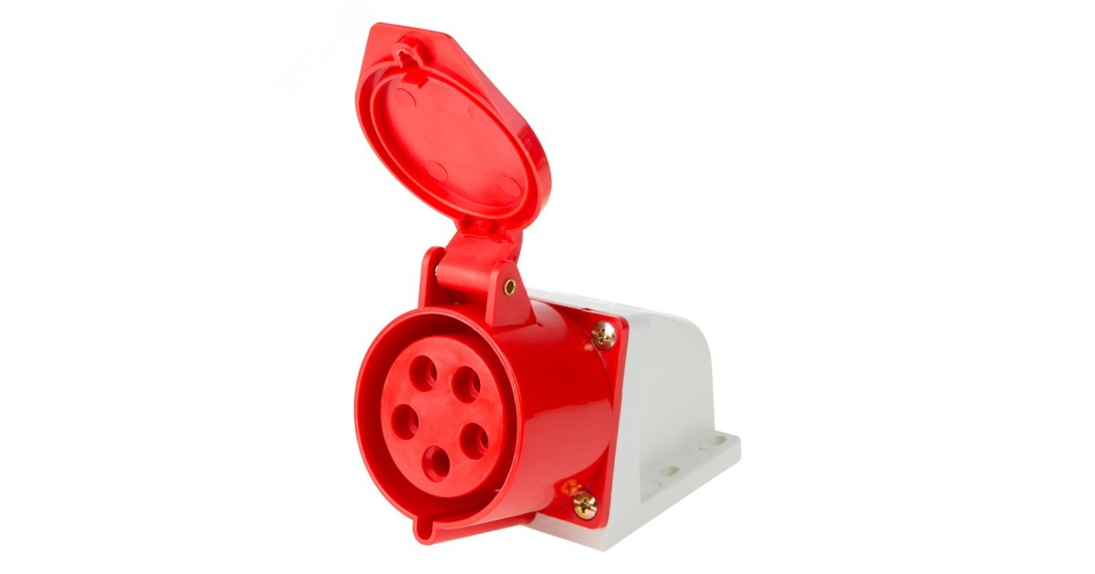 Купить Розетка 125 стационарная 3Р+РЕ+N 32А 380В IP44 11-8914 Rexant оптом в Москве