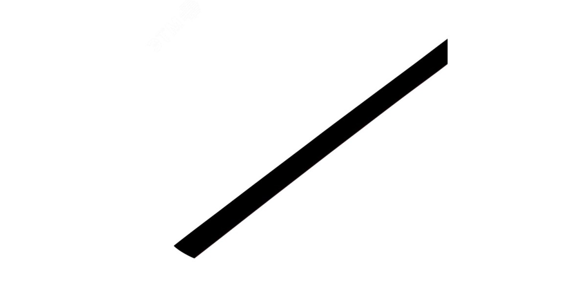 Купить Трубка термоусадочная ТУТ нг 4,0/2,0 черная Rexant оптом в Москве