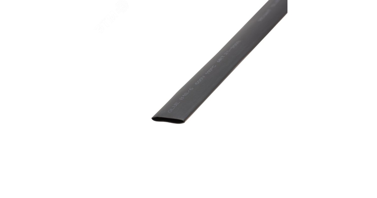 Купить Трубка термоусадочная 18.0/6.0 1м с клеев. подсл. черн. 21-9008 Rexant оптом в Москве