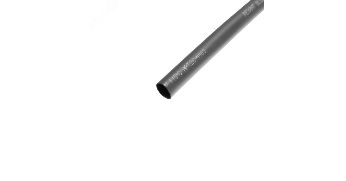 Купить Трубка термоусадочная СТТК (3:1) 9/3 черная Rexant оптом в Москве